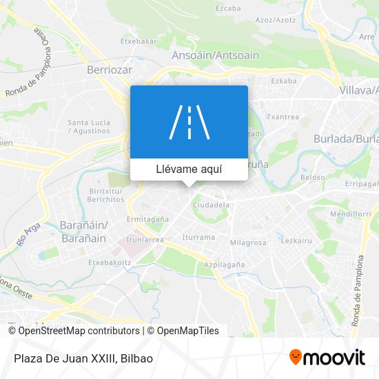 Mapa Plaza De Juan XXIII