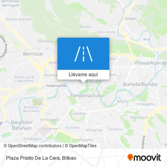 Mapa Plaza Prado De La Cera
