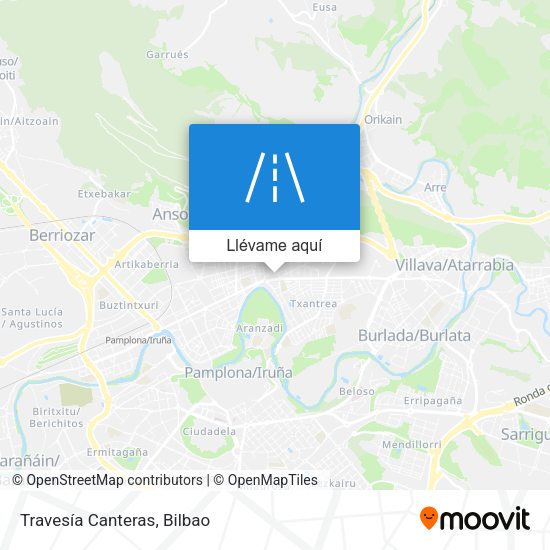 Mapa Travesía Canteras