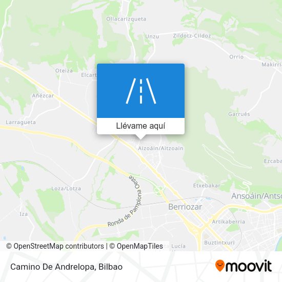 Mapa Camino De Andrelopa