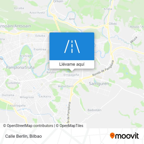 Mapa Calle Berlín