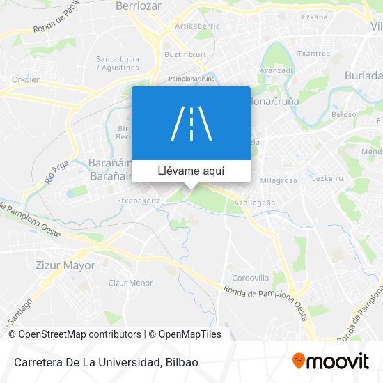 Mapa Carretera De La Universidad