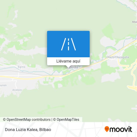 Mapa Dona Luzia Kalea