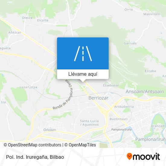 Mapa Pol. Ind. Iruregaña