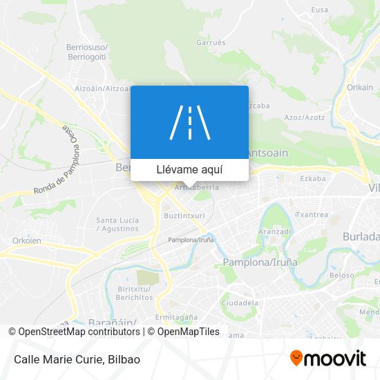 Mapa Calle Marie Curie