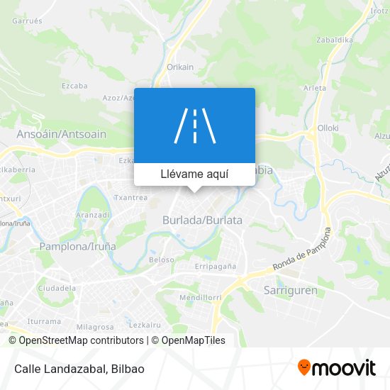 Mapa Calle Landazabal
