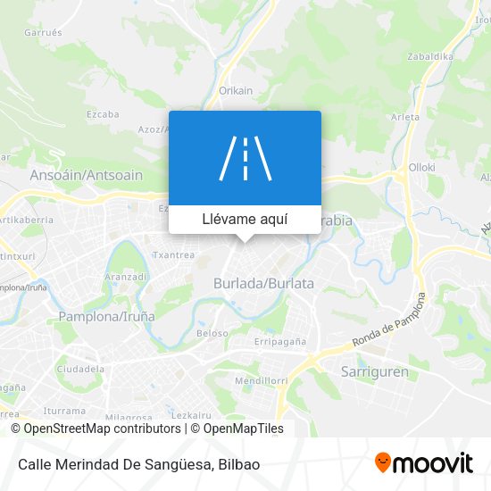 Mapa Calle Merindad De Sangüesa