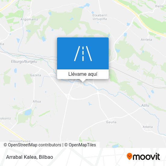 Mapa Arrabal Kalea