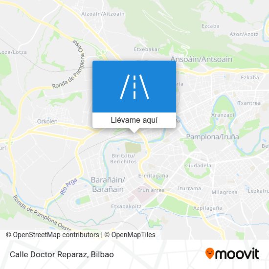 Mapa Calle Doctor Reparaz