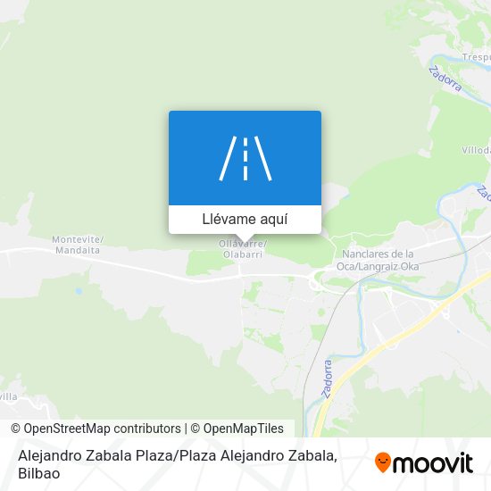 Mapa Alejandro Zabala Plaza / Plaza Alejandro Zabala