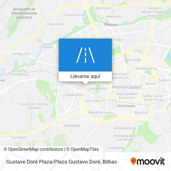 Mapa Gustave Doré Plaza / Plaza Gustavo Doré
