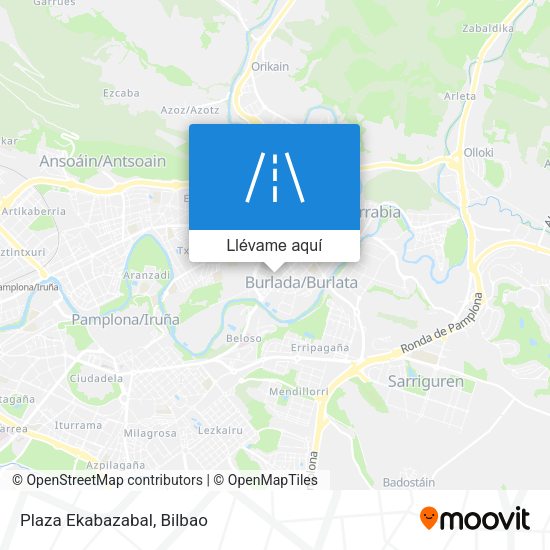 Mapa Plaza Ekabazabal