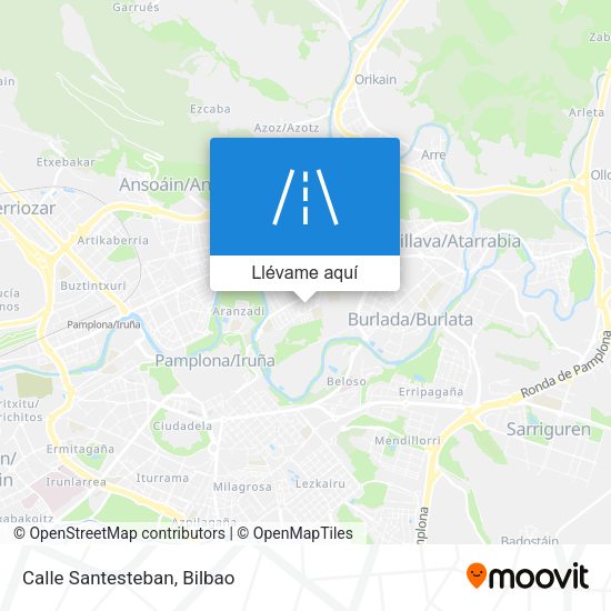 Mapa Calle Santesteban