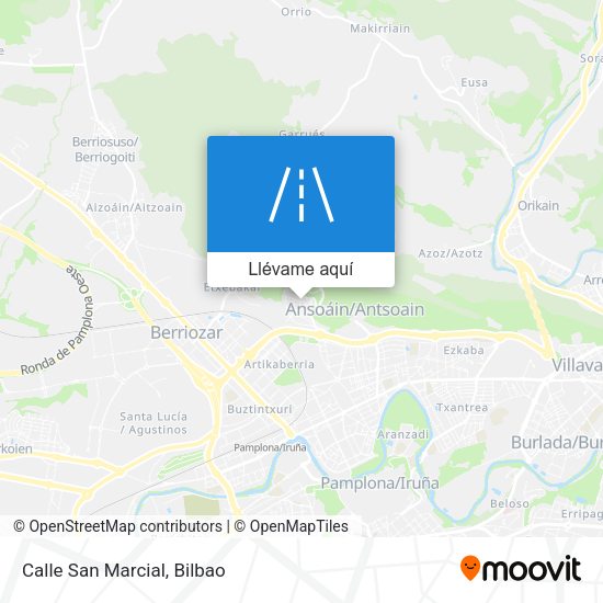 Mapa Calle San Marcial