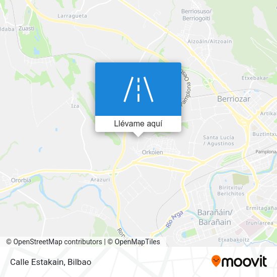 Mapa Calle Estakain