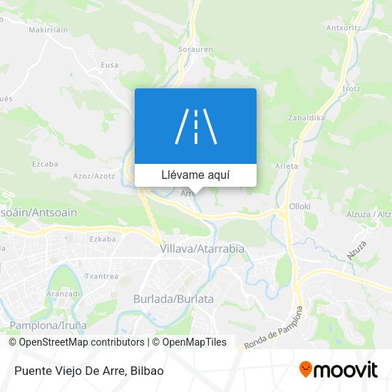 Mapa Puente Viejo De Arre