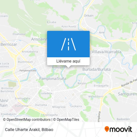 Mapa Calle Uharte Arakil
