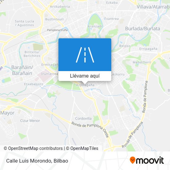 Mapa Calle Luis Morondo
