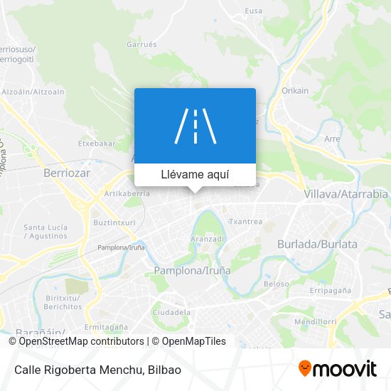 Mapa Calle Rigoberta Menchu