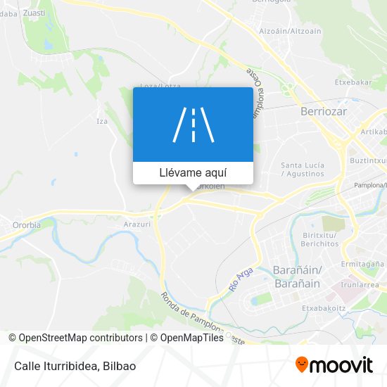 Mapa Calle Iturribidea