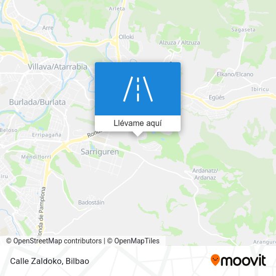 Mapa Calle Zaldoko