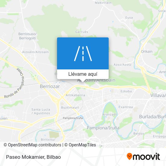 Mapa Paseo Mokamier