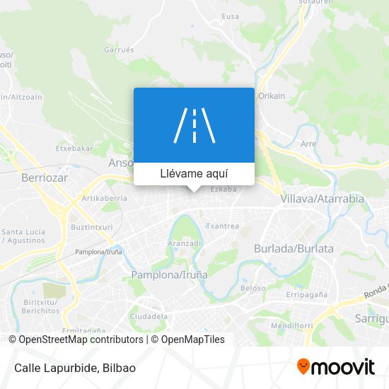 Mapa Calle Lapurbide