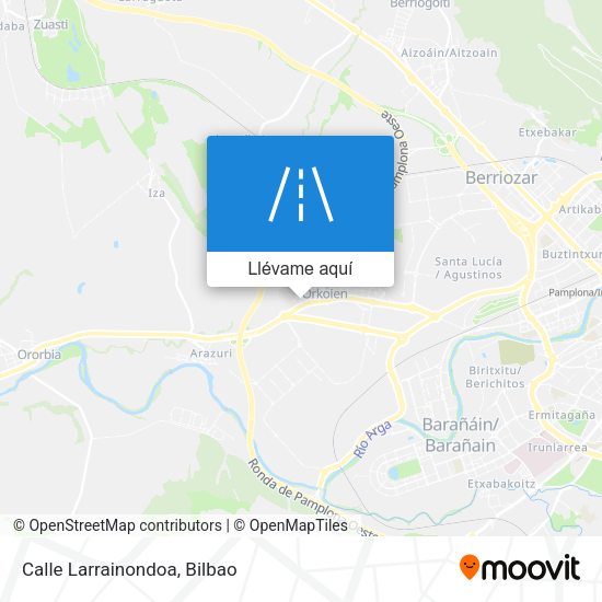 Mapa Calle Larrainondoa