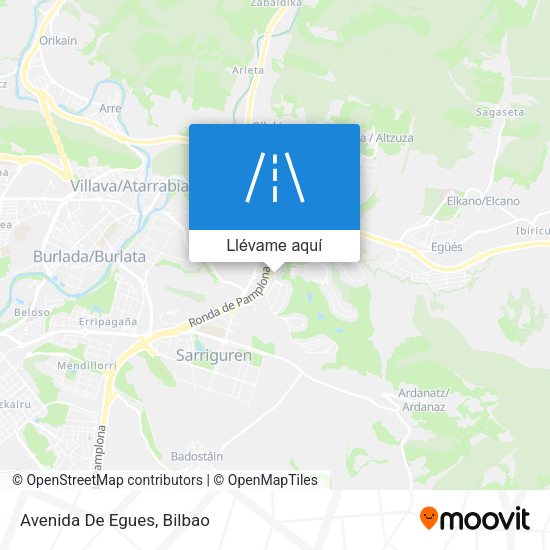 Mapa Avenida De Egues