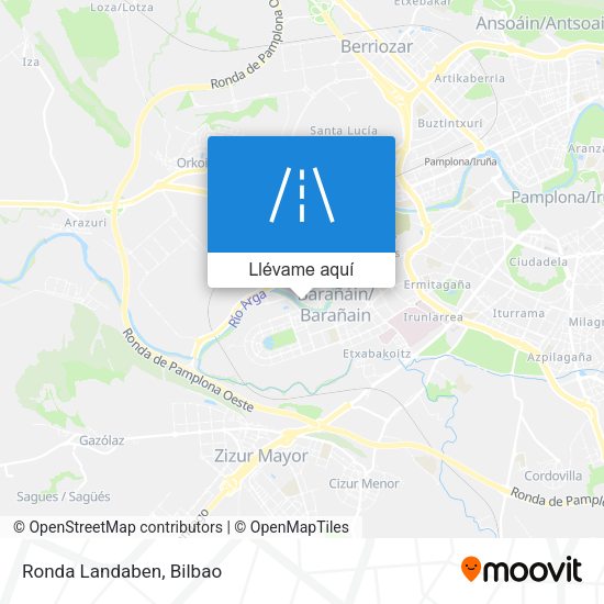 Mapa Ronda Landaben