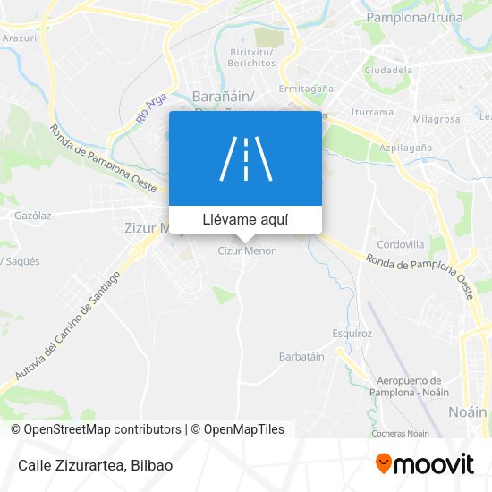 Mapa Calle Zizurartea
