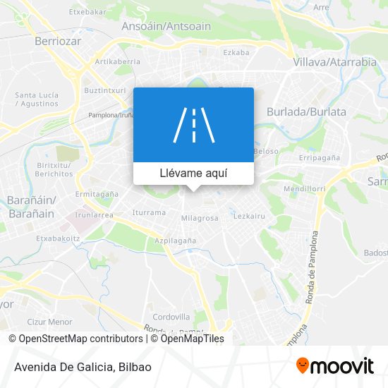 Mapa Avenida De Galicia