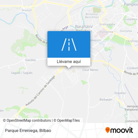 Mapa Parque Erreniega