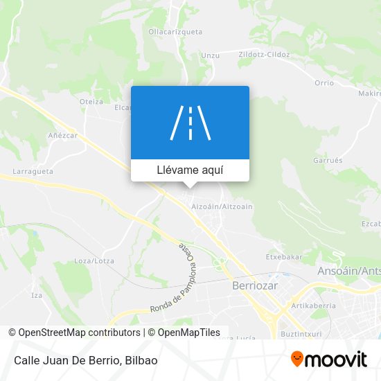 Mapa Calle Juan De Berrio