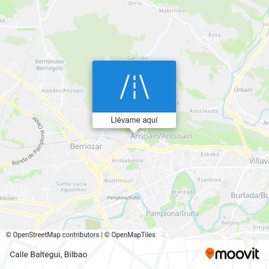 Mapa Calle Baltegui