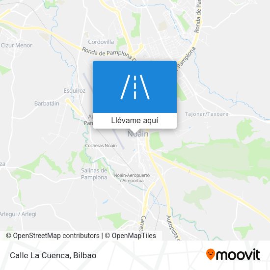 Mapa Calle La Cuenca