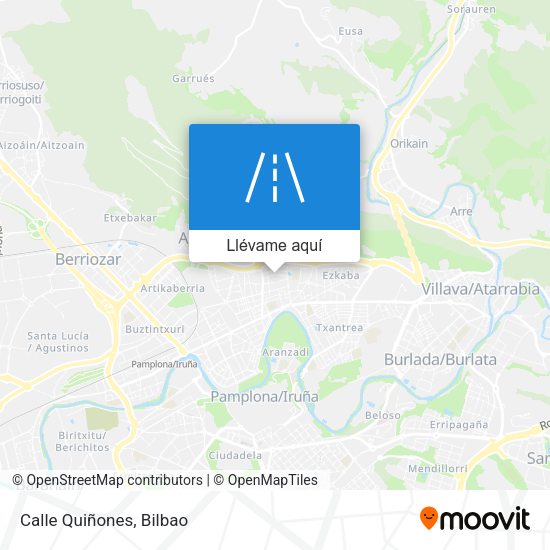 Mapa Calle Quiñones