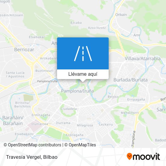 Mapa Travesía Vergel