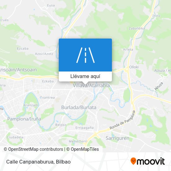 Mapa Calle Canpanaburua