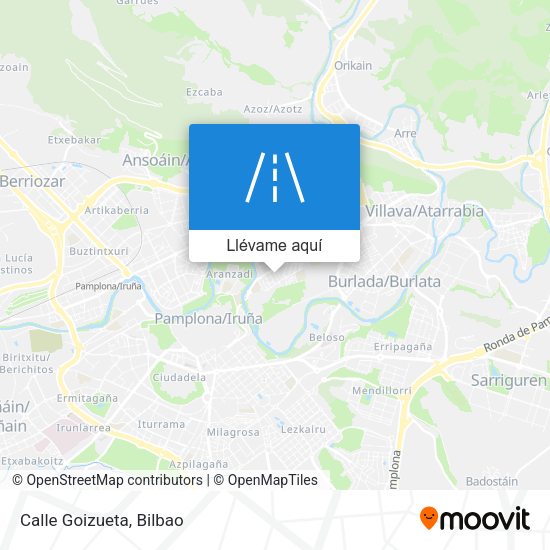 Mapa Calle Goizueta
