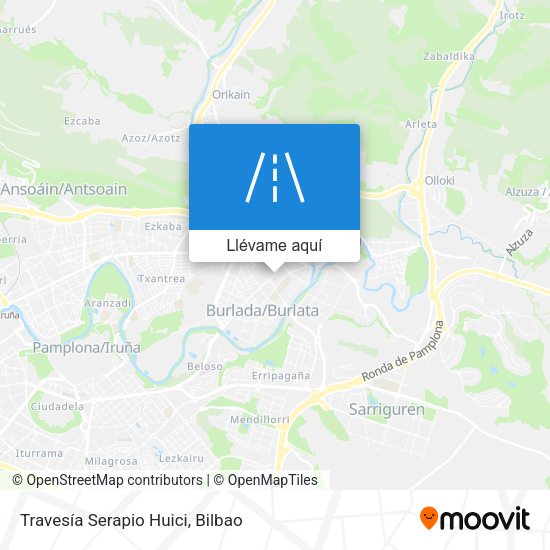 Mapa Travesía Serapio Huici