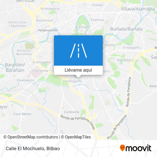 Mapa Calle El Mochuelo