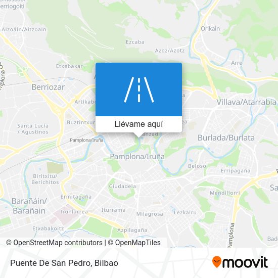 Mapa Puente De San Pedro