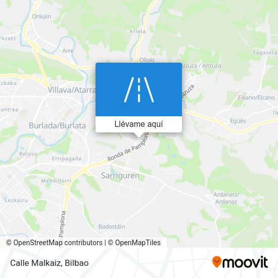Mapa Calle Malkaiz