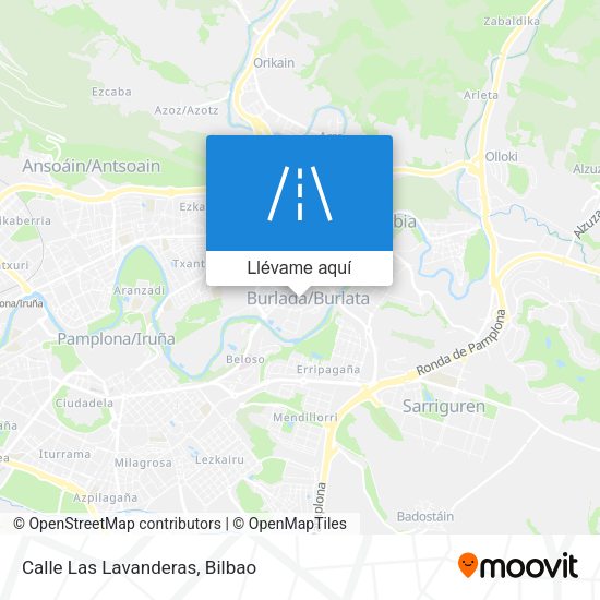 Mapa Calle Las Lavanderas