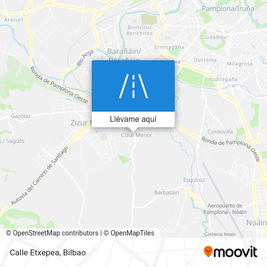 Mapa Calle Etxepea