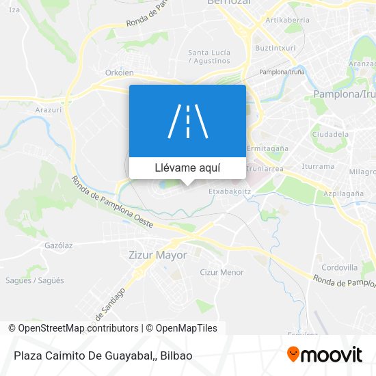 Mapa Plaza Caimito De Guayabal,