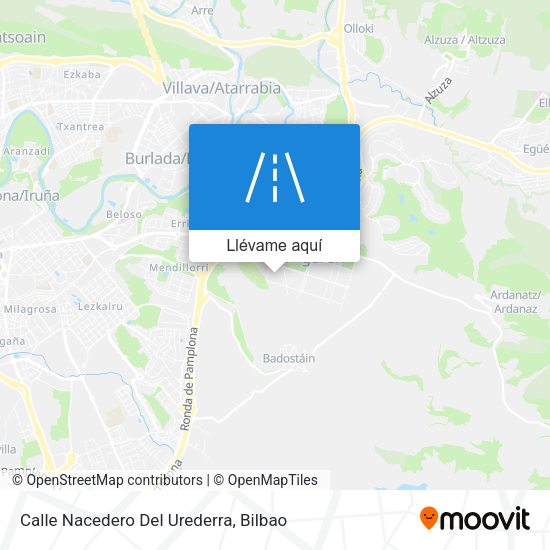 Mapa Calle Nacedero Del Urederra