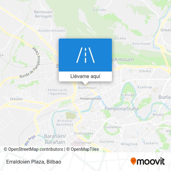 Mapa Erraldoien Plaza