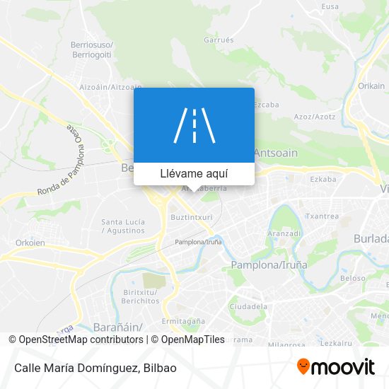 Mapa Calle María Domínguez